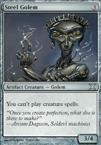 Steel Golem - Foil | 10th Edition