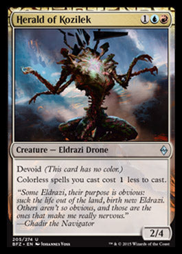Herald of Kozilek | Battle for Zendikar