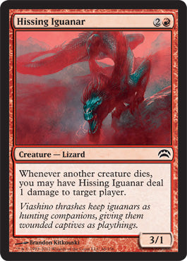 Hissing Iguanar | Planechase 2012