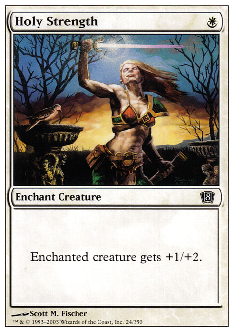 Holy Strength - Foil | 8th Edition