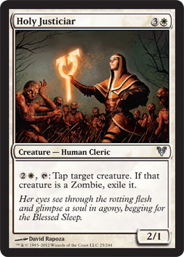 Holy Justiciar - Foil | Avacyn Restored