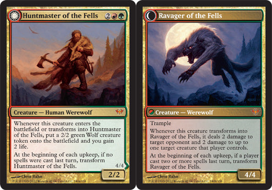 Huntmaster of the Fells // Ravager of the Fells | Dark Ascension