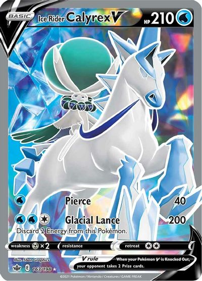 Ice Rider Calyrex V - 163/198 | SWSH - Chilling Reign
