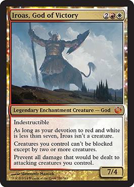 Iroas, God of Victory - Foil | Journey into Nyx