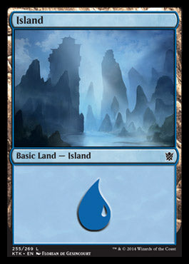 Island (255) - Foil | Khans of Tarkir