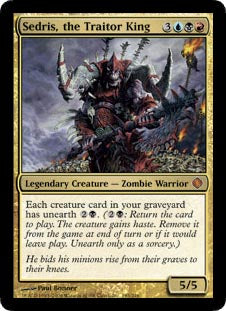 Sedris, the Traitor King | Shards of Alara