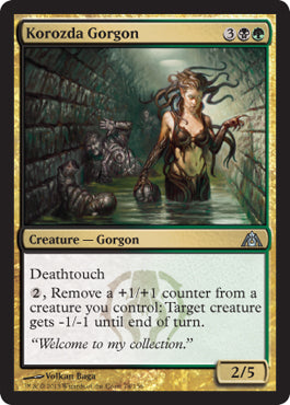 Korozda Gorgon - Foil | Dragon's Maze