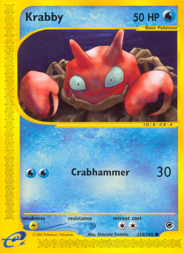 Krabby - 115/165 - Common | Expedition