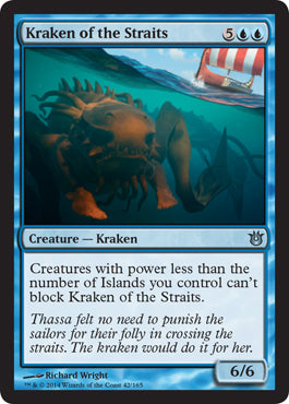 Kraken of the Straits - Foil | Born of the Gods