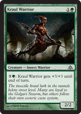 Kraul Warrior - Foil | Dragon's Maze