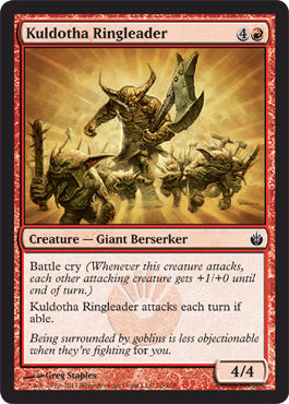 Kuldotha Ringleader | Mirrodin Besieged
