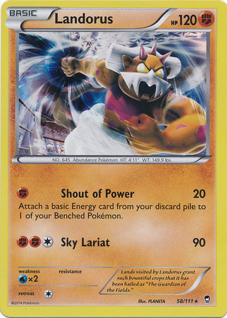 Landorus - 58/111 - Non-Holo | Theme Deck Exclusives
