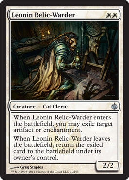 Leonin Relic-Warder - Foil | Mirrodin Besieged