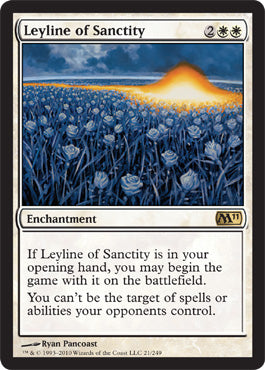 Leyline of Sanctity - Foil | Magic 2011