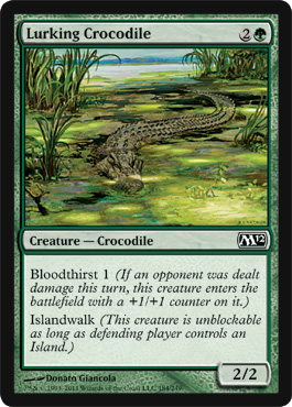 Lurking Crocodile | Magic 2012