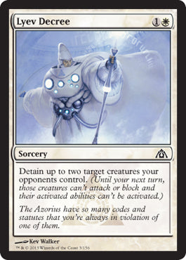 Lyev Decree - Foil | Dragon's Maze