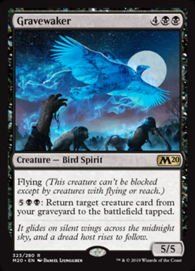 Gravewaker - Planeswalker Deck Exclusive | Core Set 2020