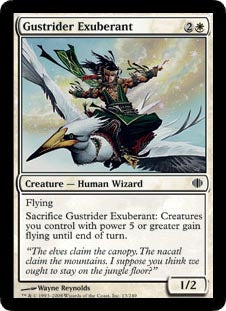 Gustrider Exuberant - Foil | Shards of Alara
