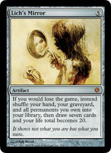 Lich's Mirror - Foil | Shards of Alara