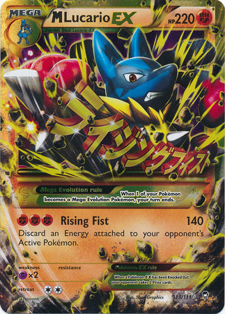 Mega-Lucario-EX - 113/111 - Secret Rare | XY - Furious Fists
