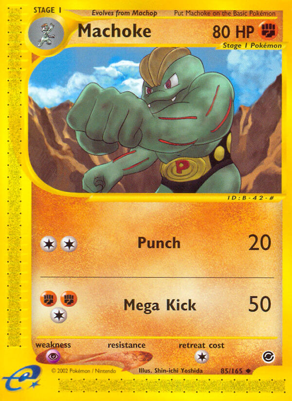 Machoke - 85/165 - Uncommon | Expedition