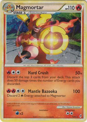Magmortar - 16/95 - Non-Holo | Theme Deck Exclusives