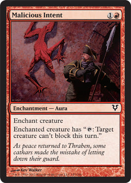 Malicious Intent - Foil | Avacyn Restored