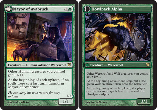 Mayor of Avabruck // Howlpack Alpha - Foil | Innistrad