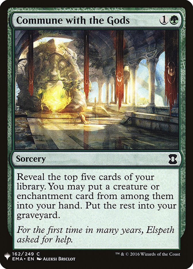 Commune with the Gods | Mystery Booster