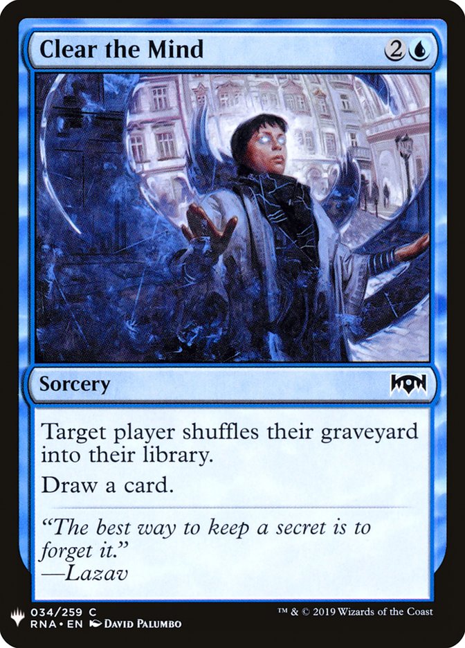 Clear the Mind | Mystery Booster