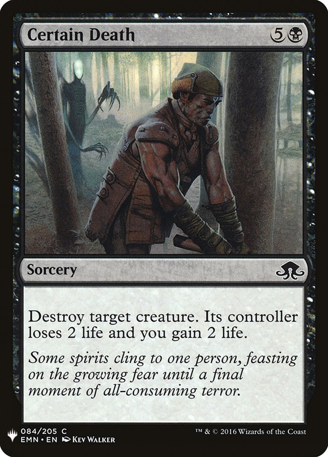 Certain Death | Mystery Booster