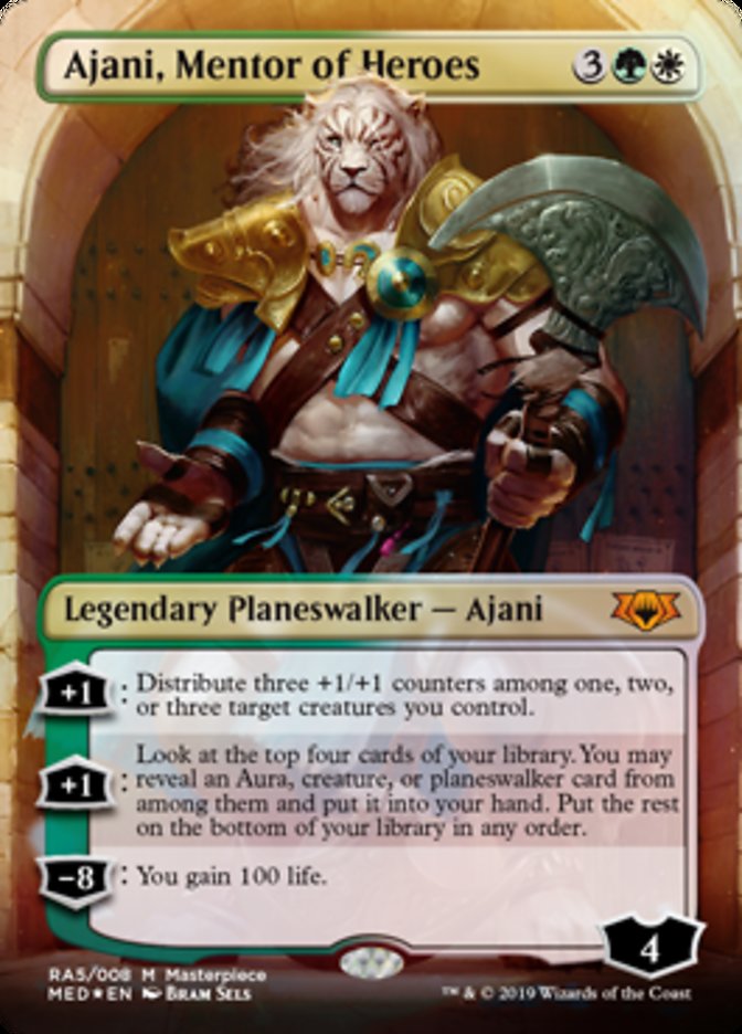 Ajani, Mentor of Heroes - Foil | Mythic Edition: Ravnica Allegiance
