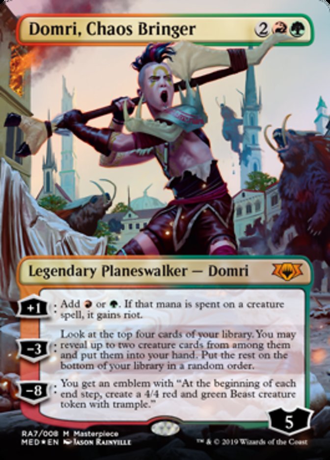 Domri, Chaos Bringer - Foil | Mythic Edition: Ravnica Allegiance