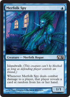 Merfolk Spy - Foil | Magic 2014