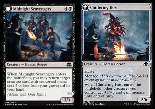 Midnight Scavengers // Chittering Host - Foil | Eldritch Moon