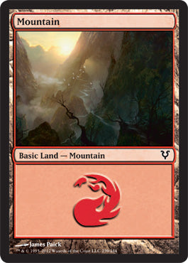 Mountain (239) - Foil | Avacyn Restored