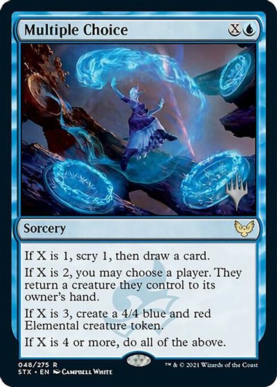 Multiple Choice - Promo Pack | Promo Pack: Strixhaven