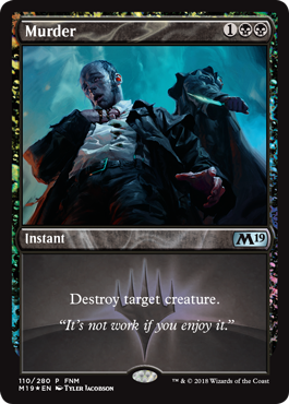 Murder - Foil FNM 2018 | FNM Promos