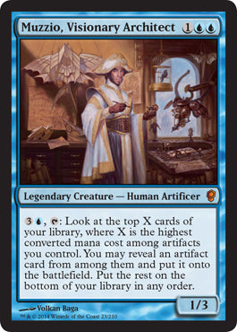 Muzzio, Visionary Architect | Conspiracy