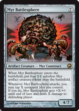 Myr Battlesphere | Scars of Mirrodin