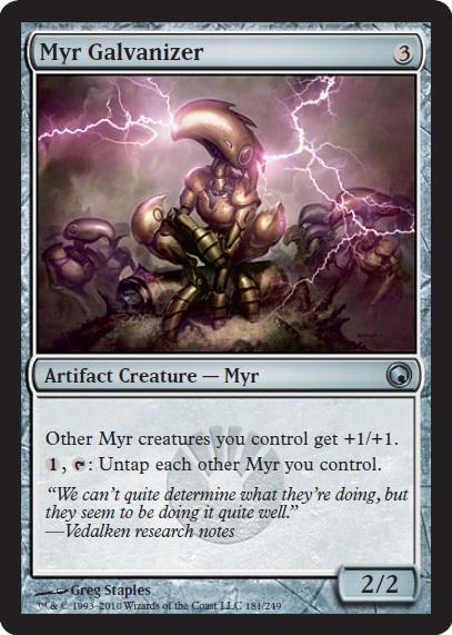 Myr Galvanizer | Scars of Mirrodin