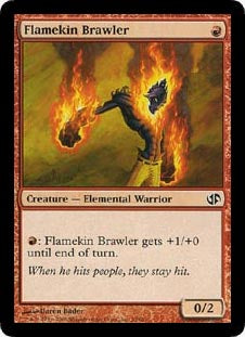Flamekin Brawler | Duel Decks: Jace vs. Chandra