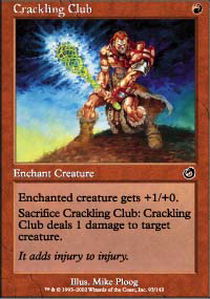 Crackling Club - Foil | Torment