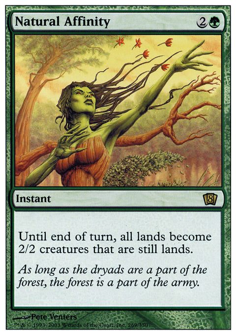 Natural Affinity - Foil | 8th Edition