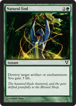 Natural End - Foil | Avacyn Restored