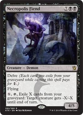 Necropolis Fiend | Khans of Tarkir