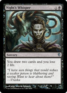 Night's Whisper | Duel Decks: Jace vs. Vraska