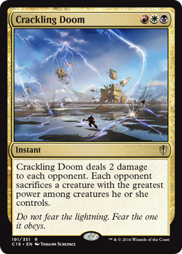 Crackling Doom | Commander 2016