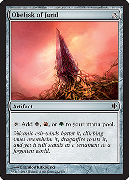 Obelisk of Jund | Commander 2013