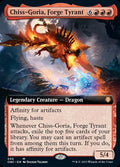 Chiss-Goria, Forge Tyrant - Ext Art | Commander: Phyrexia